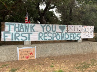 Thank you First Responders